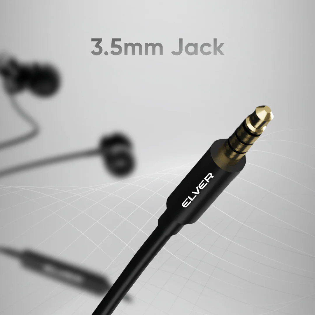 Elver Flow Wired Earphones 3.5mm Audio Jack - Image 5