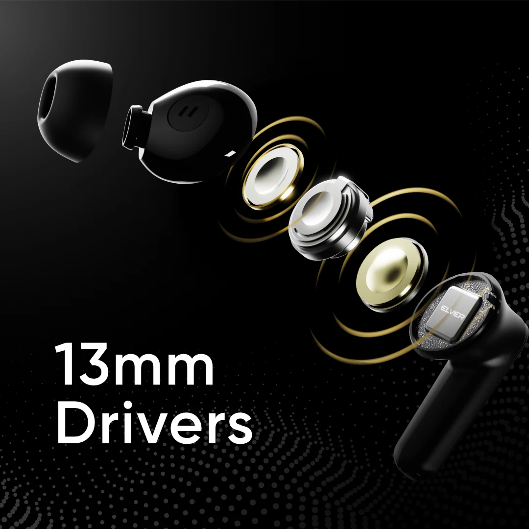 (Refurbished) Elver Buds Pro Dual ANC+ENC Earbuds - Image 4